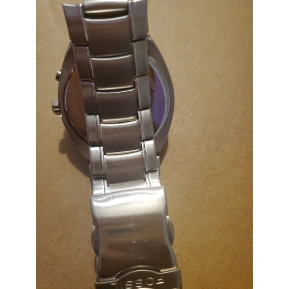 Fossil Kaleido Buckeyes Watch Stainless Steel LI-2318 Ohio State Collector - Picture 7 of 11